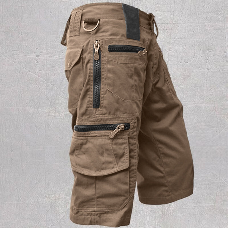 Cargo Shorts for Men Street Wave Urban Explorer Versatile Breathable Multi Pocket Outdoor Shorts