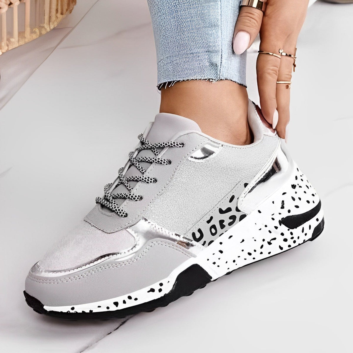 Piah Orthopedic Shoes For Women All Day Comfort And Arch Support Pain Relief Street Wave