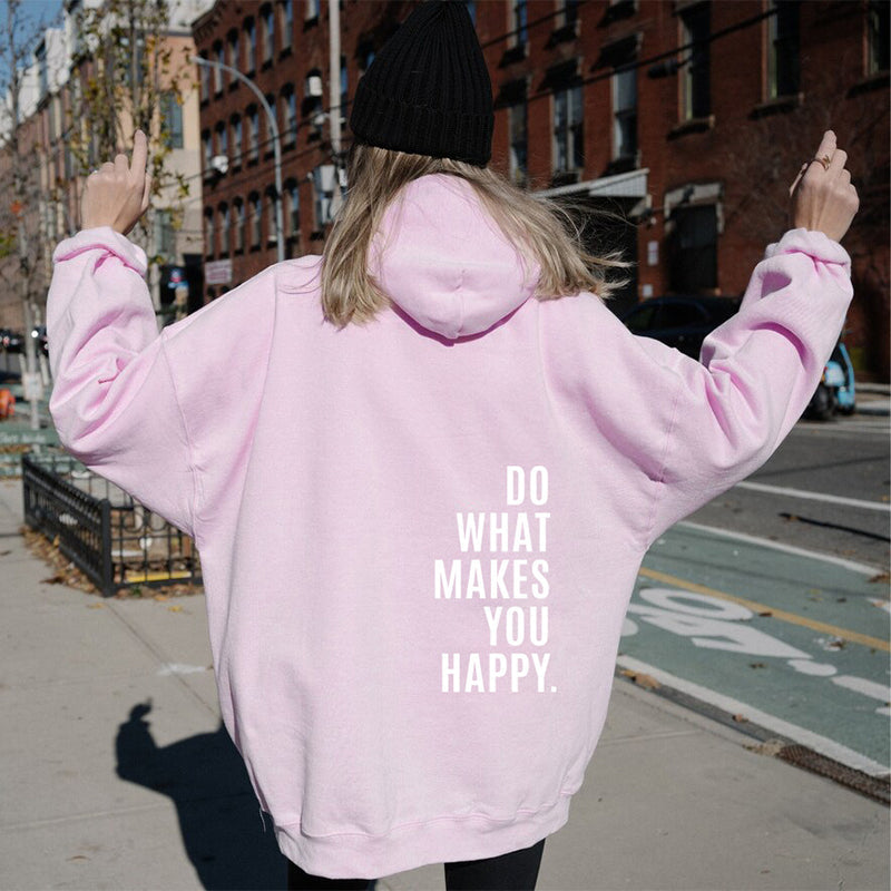 Street-wave Women's Hoodie Cozy Cotton Polyester Blend Warmth and Soft Comfort For Daily Wear