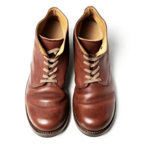 Street-wave Elegant Men's Leather Boots Classic Timeless Style With Flexible Fit