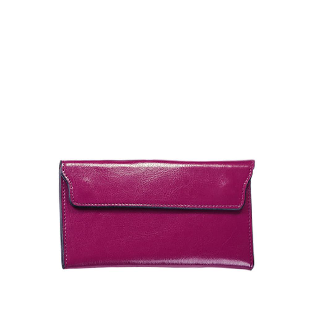 Street Wave Leather Fold Wallet for Professionals Slim Secure Card Cash