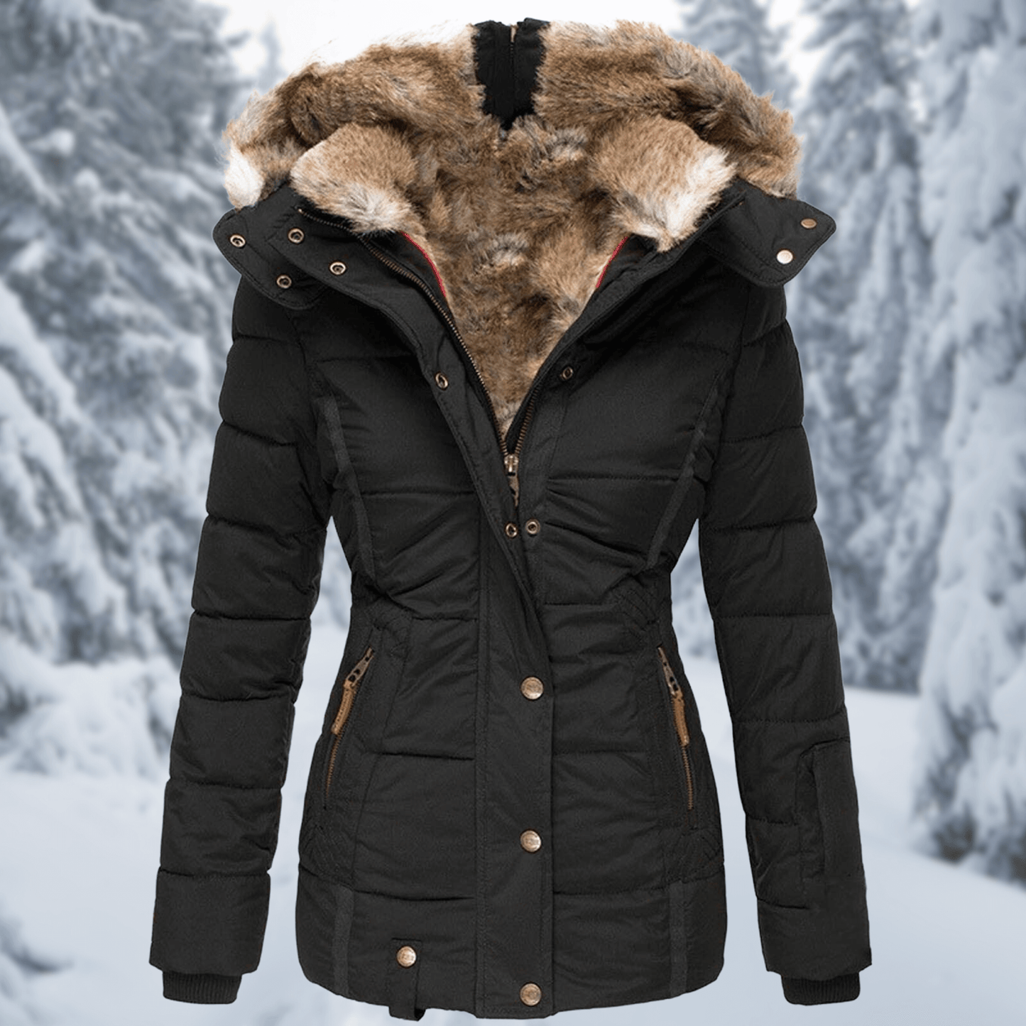 Street-wave Insulated Winter Jacket for Stylish Urban Explorers, Cozy Puffer with Hood