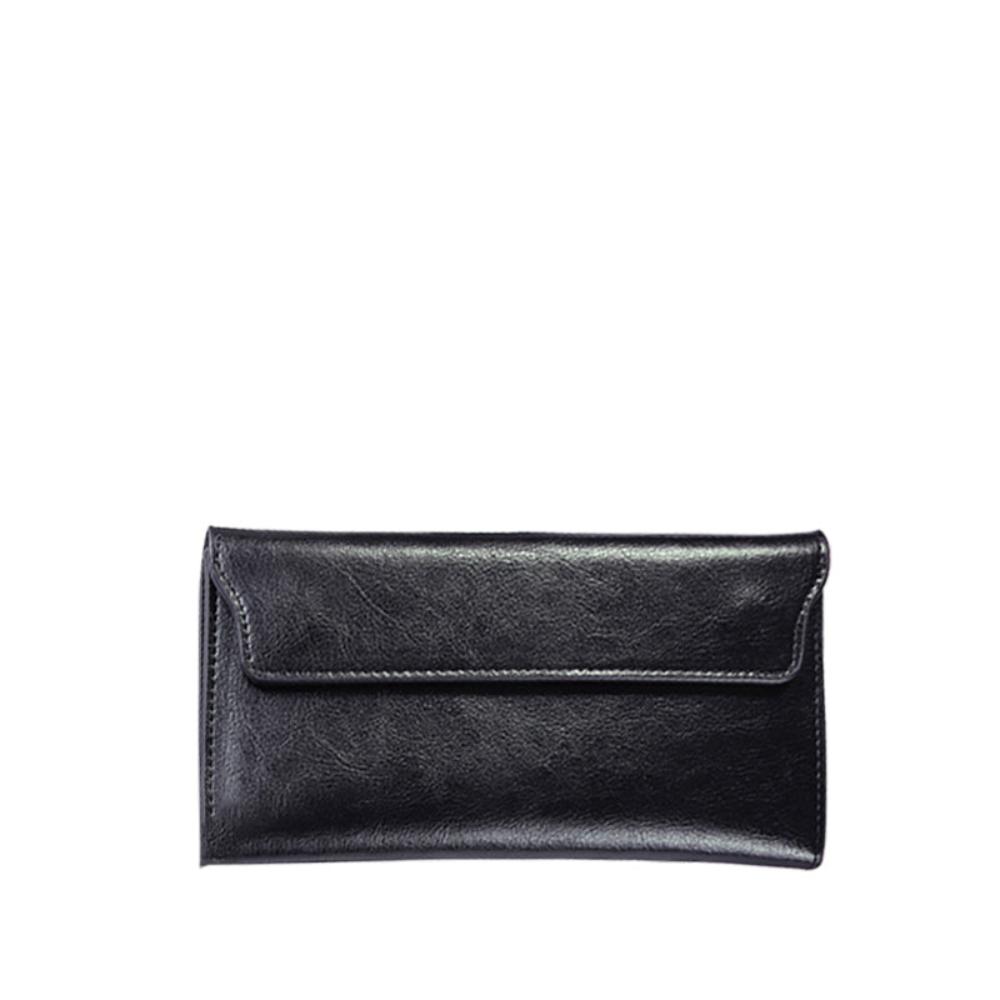 Street Wave Leather Fold Wallet for Professionals Slim Secure Card Cash