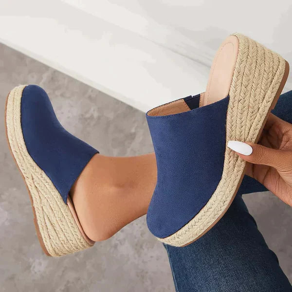 Esprille Wedge Sandals For Women Streetwave Comfort Elevation For Summer Fashion Lovers