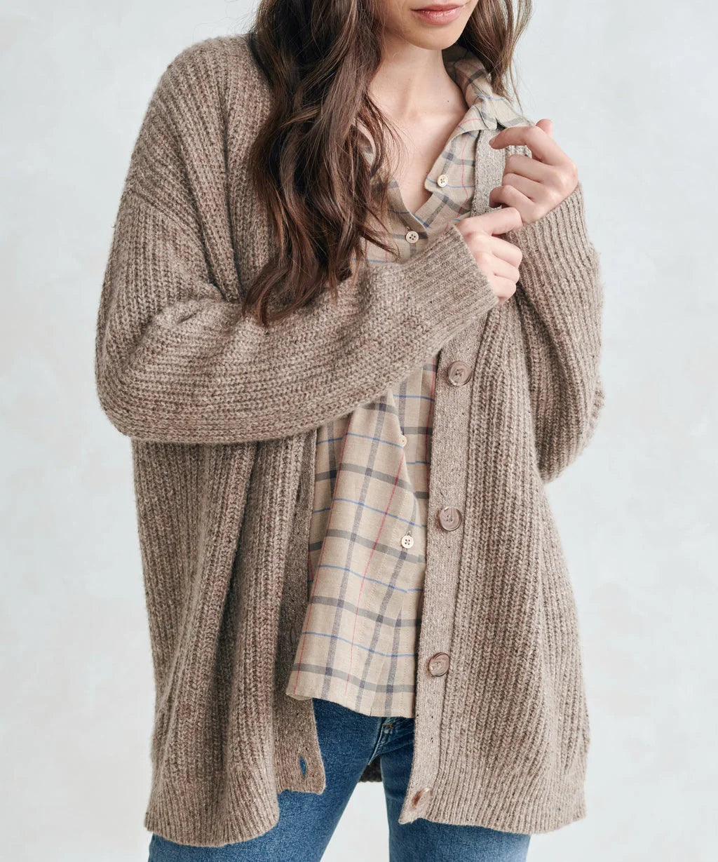 Streetwave Cardigan For Women Cozy V Neck Knit Sweater Soft Warmth Relaxed Fit Everyday Chic
