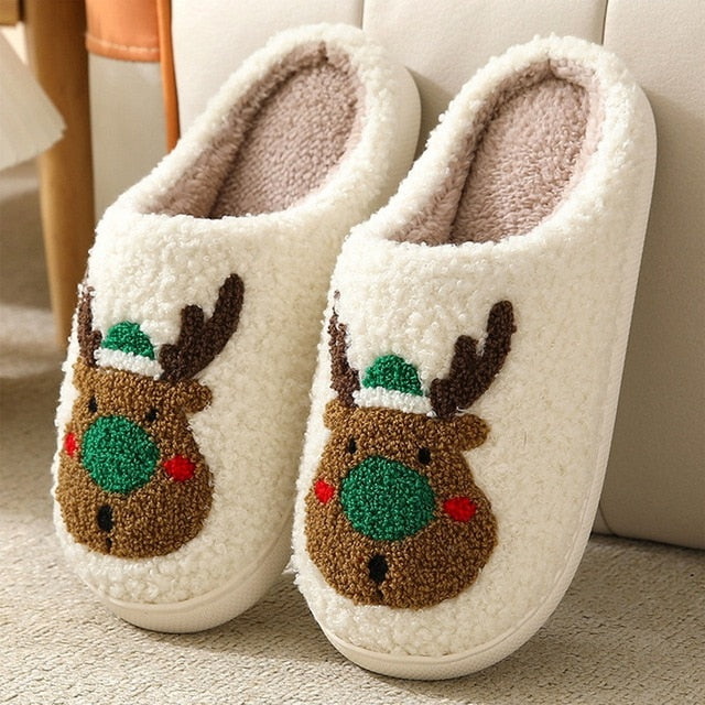 Street-wave Plush Animal Print Slippers For Women Ultra Cozy Indoor Shoes With Soft Lining And Durable Sole