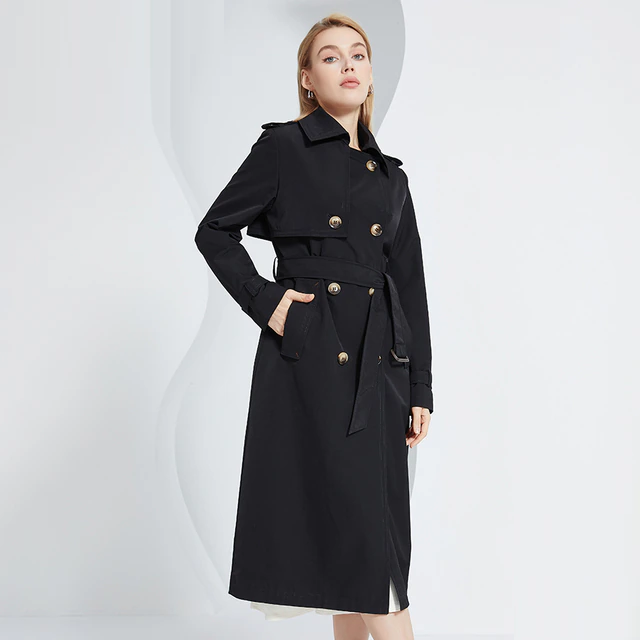 Street-Wave Belted Parka Timeless Refined Style For Busy Modern Women British-Inspired Chic