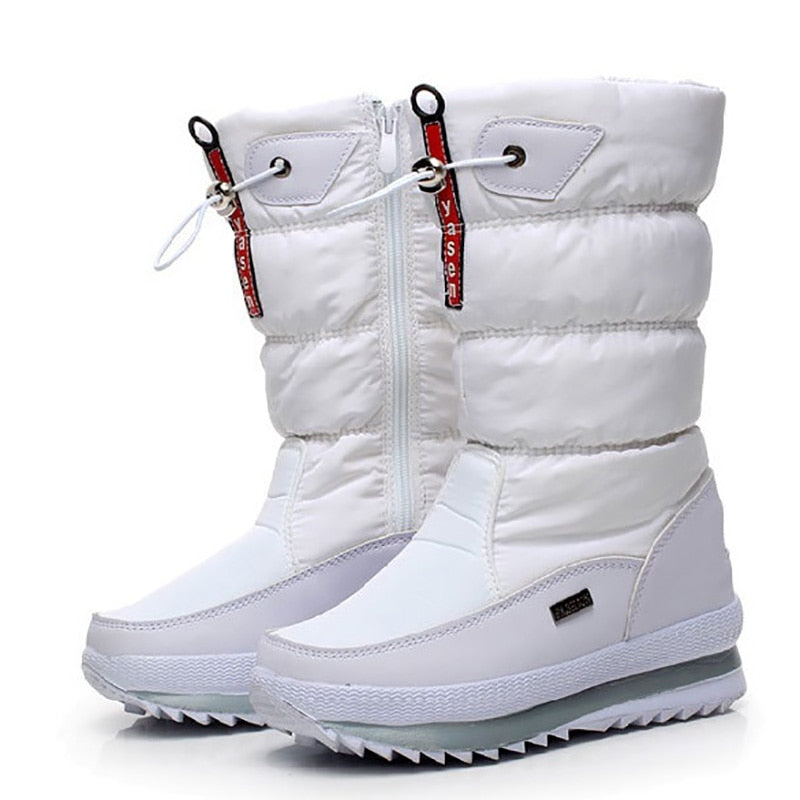 Pometh Womens Winter Boots Cozy Premium Warm Insulated Snow Boots With Non Slip Outsole