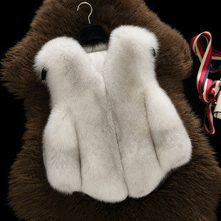Street Wave Luxurious Womens Fur Vest Warm Cozy Comfort For Fall Winter Style Everyday Wear
