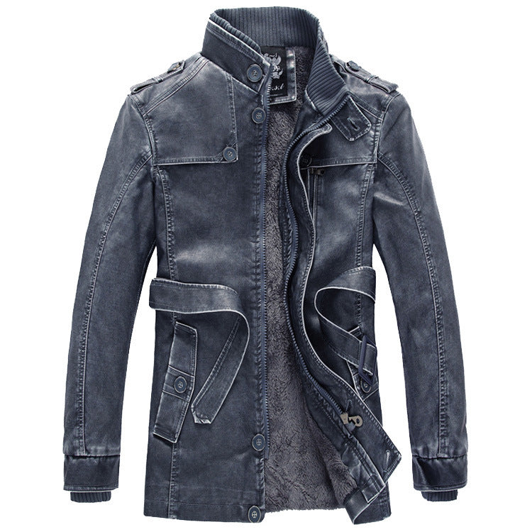 Street-wave Men's Elegant Casual Jacket With Warm Lining For Everyday And Formal Occasions