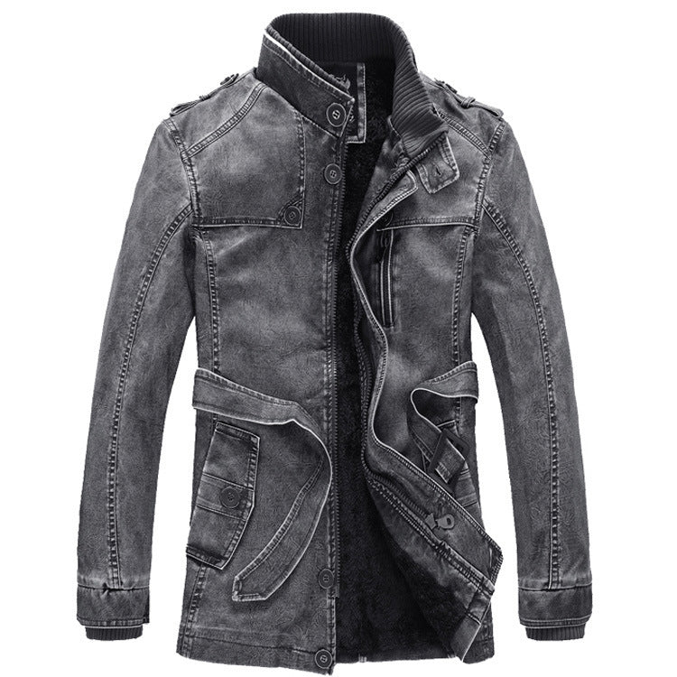 Street-wave Men's Elegant Casual Jacket With Warm Lining For Everyday And Formal Occasions
