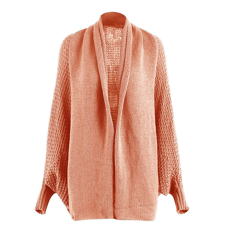 Streetwave Womens Oversized Soft Knit Chunky Cardigan For Women With Deep V Neck And Voluminous Sleeves