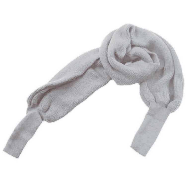 Streetwave Soft Knitted Scarf With Trendy Knot Design For Fashion Forward Women Cozy Chic Accessory