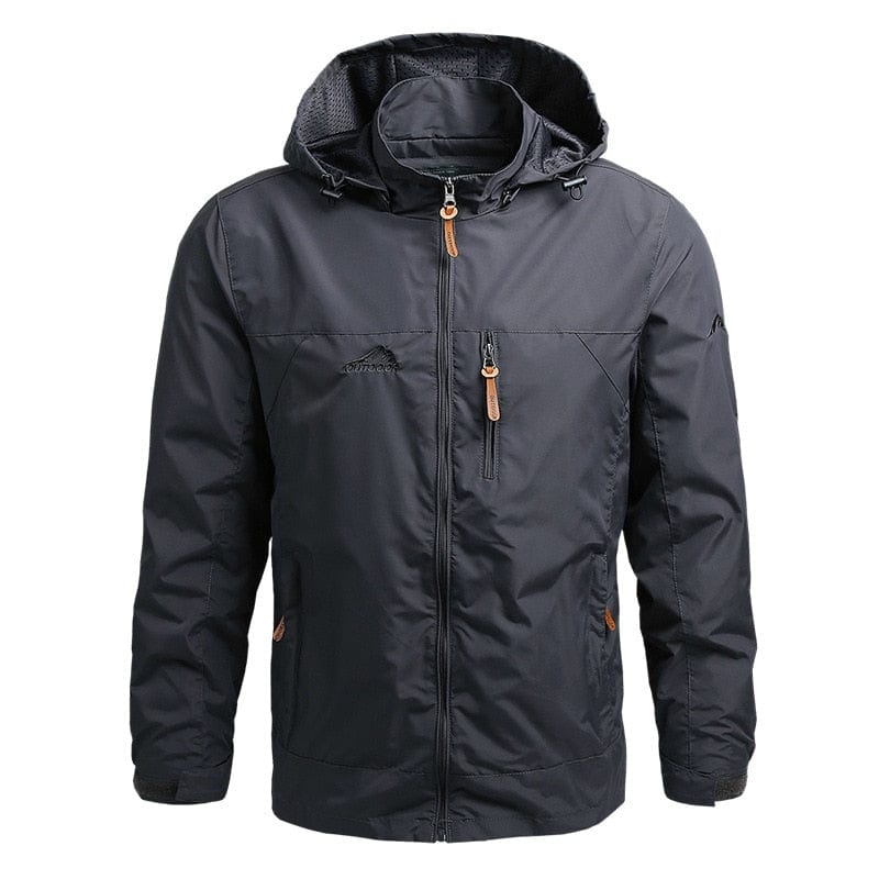 Street-Wave Hooded Jacket For The Urban Gentleman Elegant Comfortable Outerwear All Weather Comfort