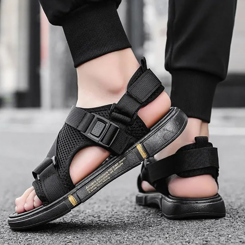 Street Wave Men's Outdoor Sandals for Adventure with All Day Comfort and Rugged Support