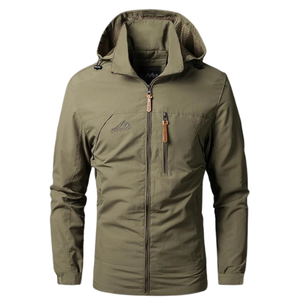 Street Wave Windproof Winter Jacket For Urban Adventurers With Removable Hood And Water Resistant Shell