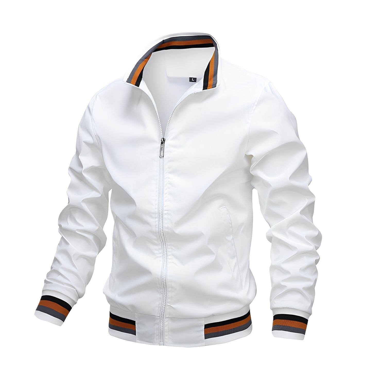 Street-Wave Men's Lightweight Windproof Jacket With Breathable Comfort And Modern Fit