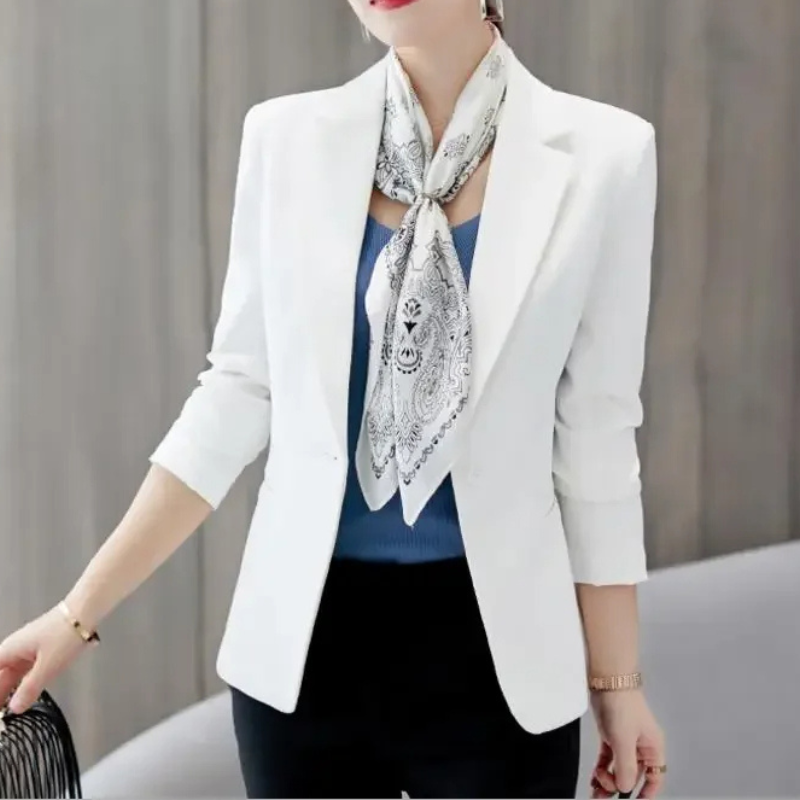 Street-Wave Clara Women's Tailored Slim Fit Office Blazer For Professionals
