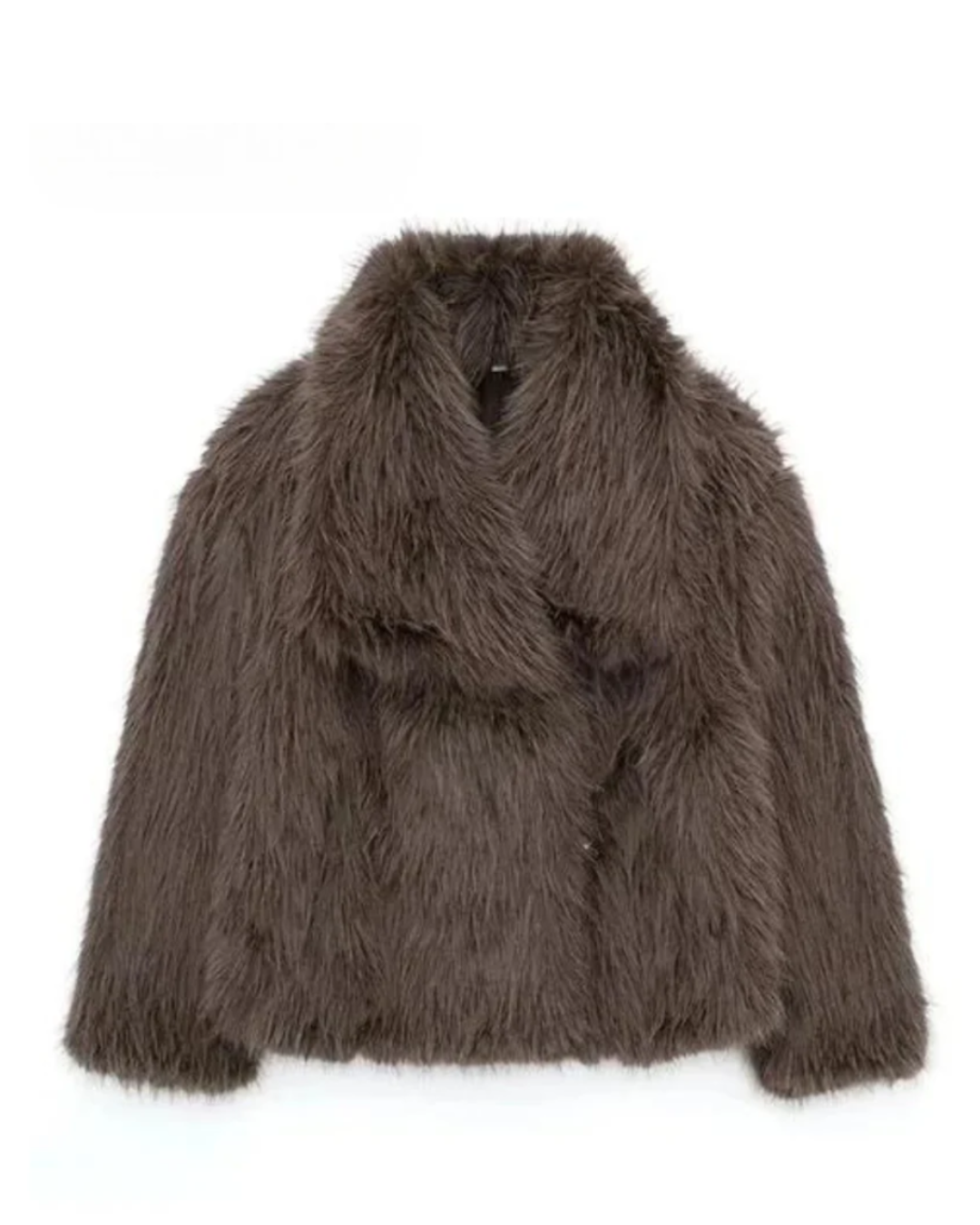Street Wave Luxurious Faux Fur Winter Coat For Women Soft Plush Warmth Timeless Elegance