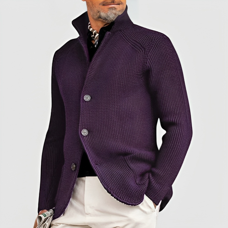 Street-wave Mens Cashmere Coat With Button Front Premium Luxury Outerwear For Everyday Elegance