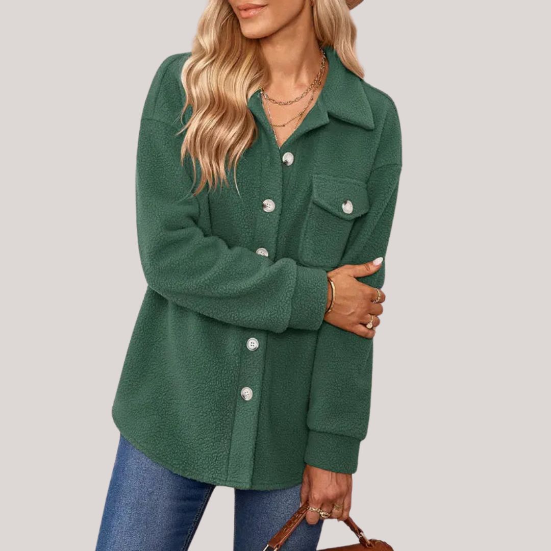 Street-wave Teddy Coat For Women Cozy Warmth With Soft Fleece Exterior Chic Everyday Outerwear
