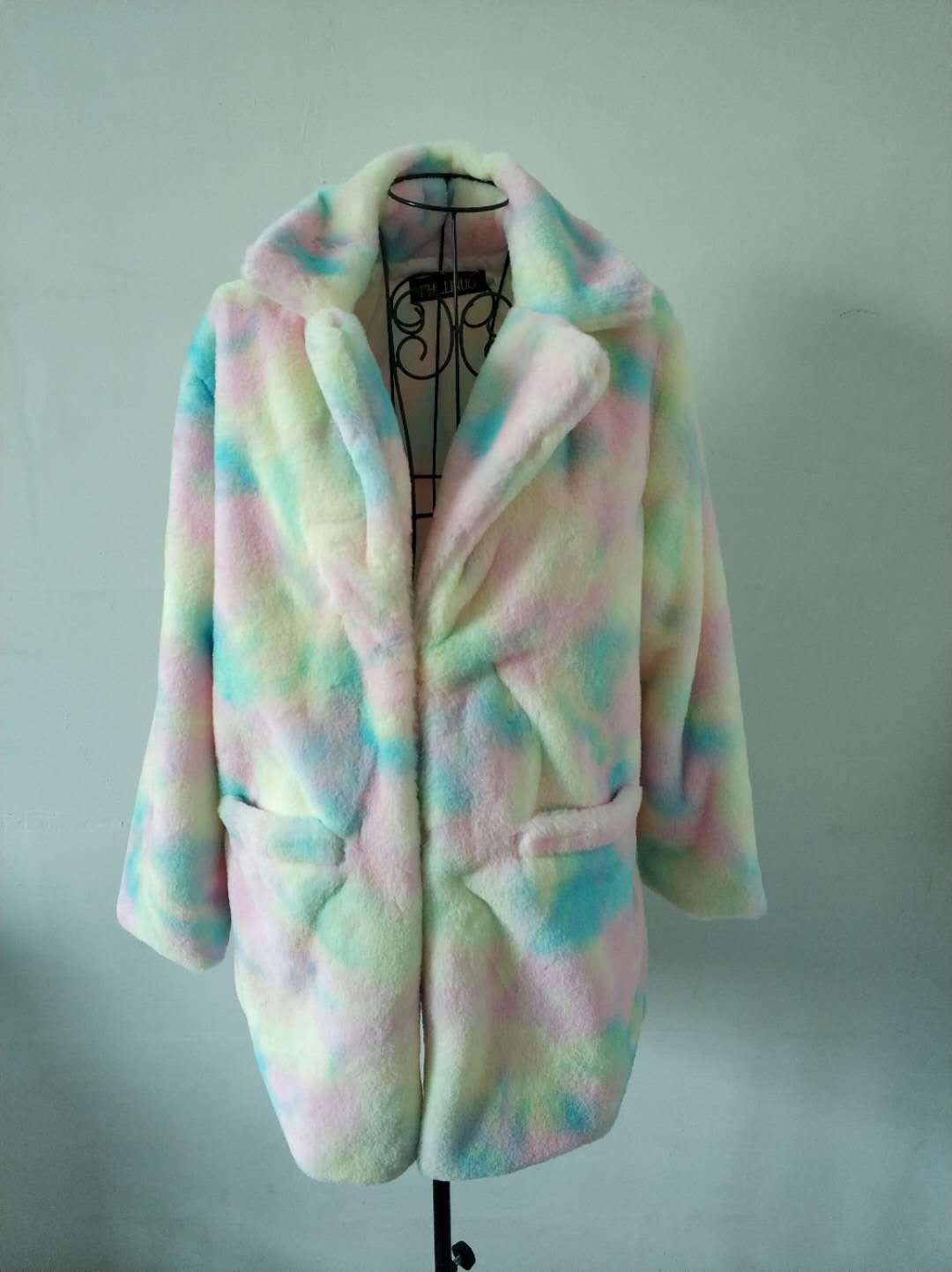 Street-wave Plush Faux Fur Hooded Long Jacket For Women Ultra Cozy Warmth And Streetwear Style