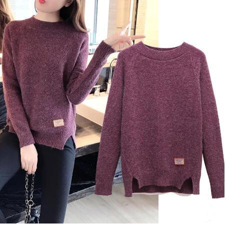 Street-Wave Women's Elegant Knit Sweater With Textured Structured Fabric For Chic Wardrobe