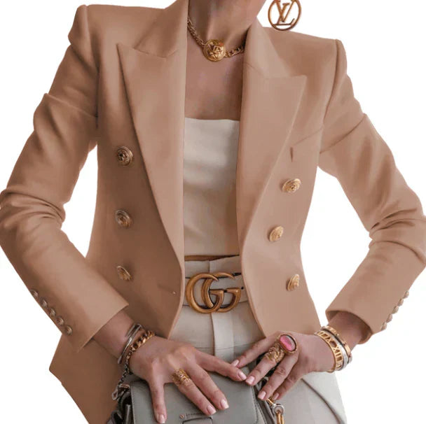 Street-wave Blazer Jacket for Everyday Glamour, Modern Luxe Urbanwear for Fashion Forward Women