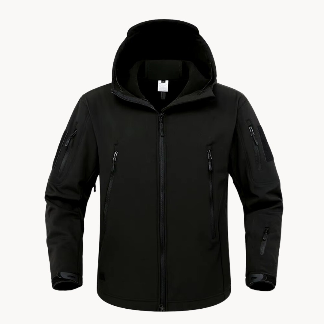 Street-Wave Ultralight Waterproof Jacket For Men With Windproof Protection And Zipper Pockets