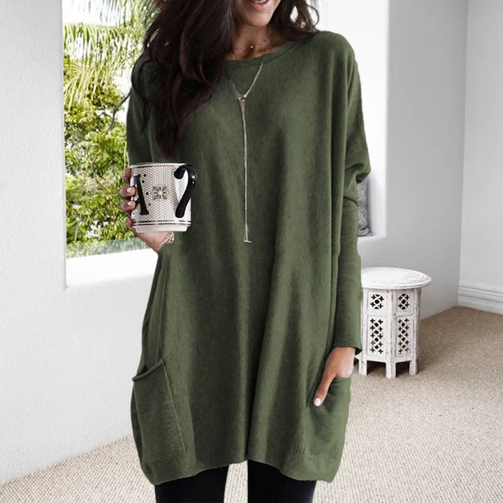 Street Wave Plus Size Oversized Sweater With Pocket For Curvy Women Cozy Chic Everyday