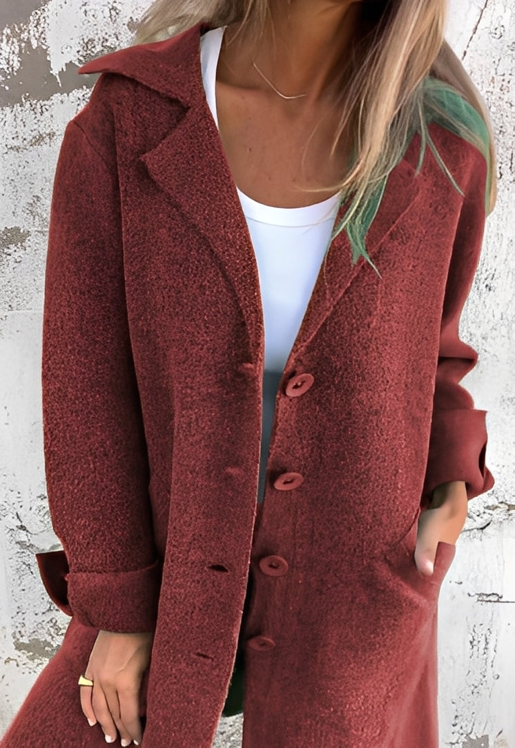 Street Wave Long Knit Cardigan For Women Cozy Textured Loose Fit Versatile Everyday Wear