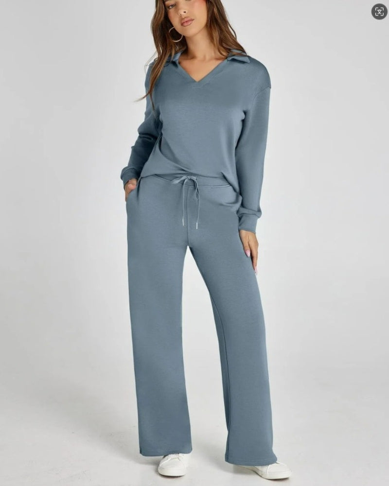 Streetwave Cozy Two Piece Loungewear Set For Effortless Everyday Comfort For Women Who Love Casual Luxury Loungewear
