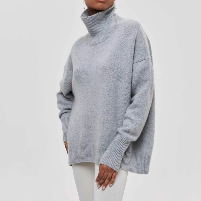 Sophie Soft Turtleneck Knit Sweater Street Wave Unisex Cozy Warmth