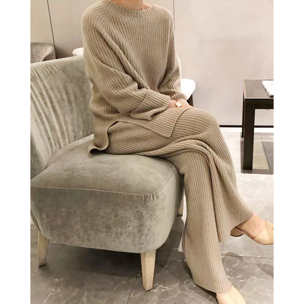 Kay Deluxe Two Piece Set By Streetwave Luxurious Comfort For Women Home Casual Wear Soft Flowy Fabric