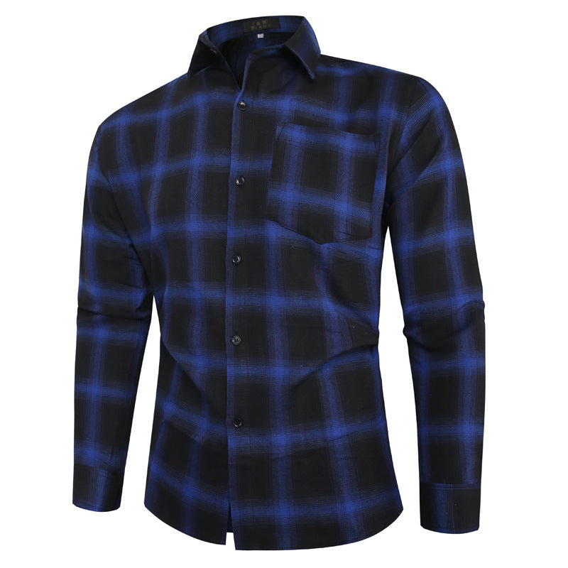 Streetwave Mens Plaid Flannel Shirt Soft Comfort Fit For Men Versatile Casual Wear