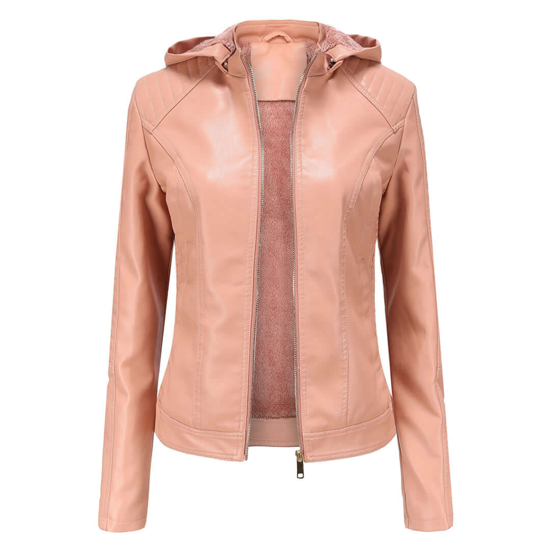 Streetwave Womens Removable Hooded Jacket With Quilted Shoulders Stylish AllWeather Coat