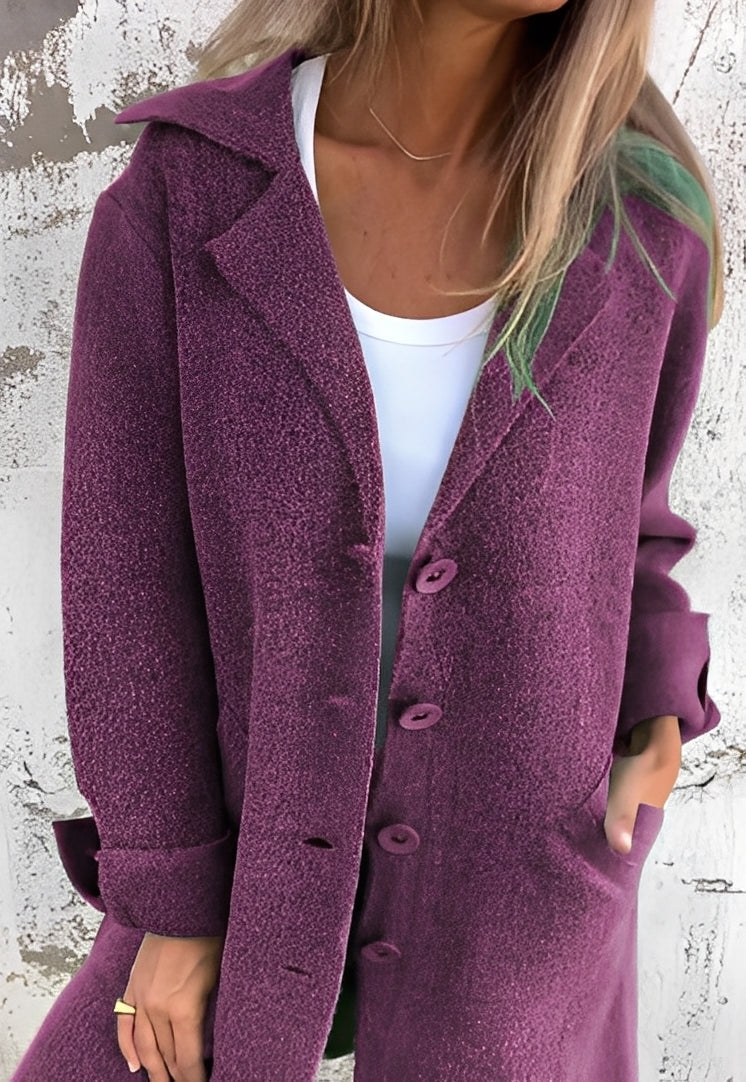 Street Wave Long Knit Cardigan For Women Cozy Textured Loose Fit Versatile Everyday Wear