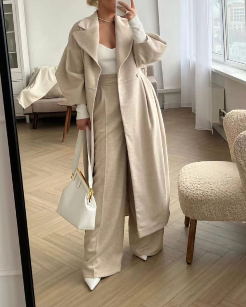 Streetwave Wool Coat For Women Timeless Elegance And Warmth With Premium Comfort