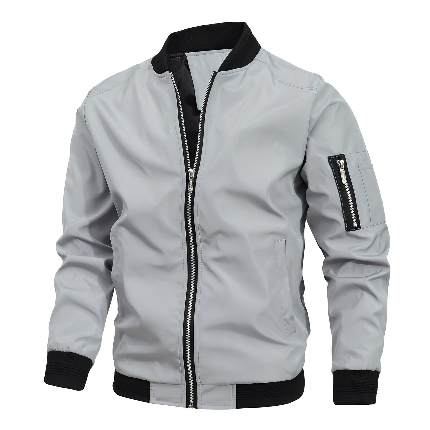 Street-wave Men's Bomber Jacket Modern Sport Style With Premium Comfort For Everyday Wear