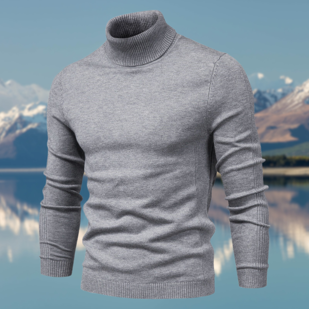 Street-wave Turtleneck Sweater With Cozy Multi-Layer Lining For Everyday Comfort Unisex Knit