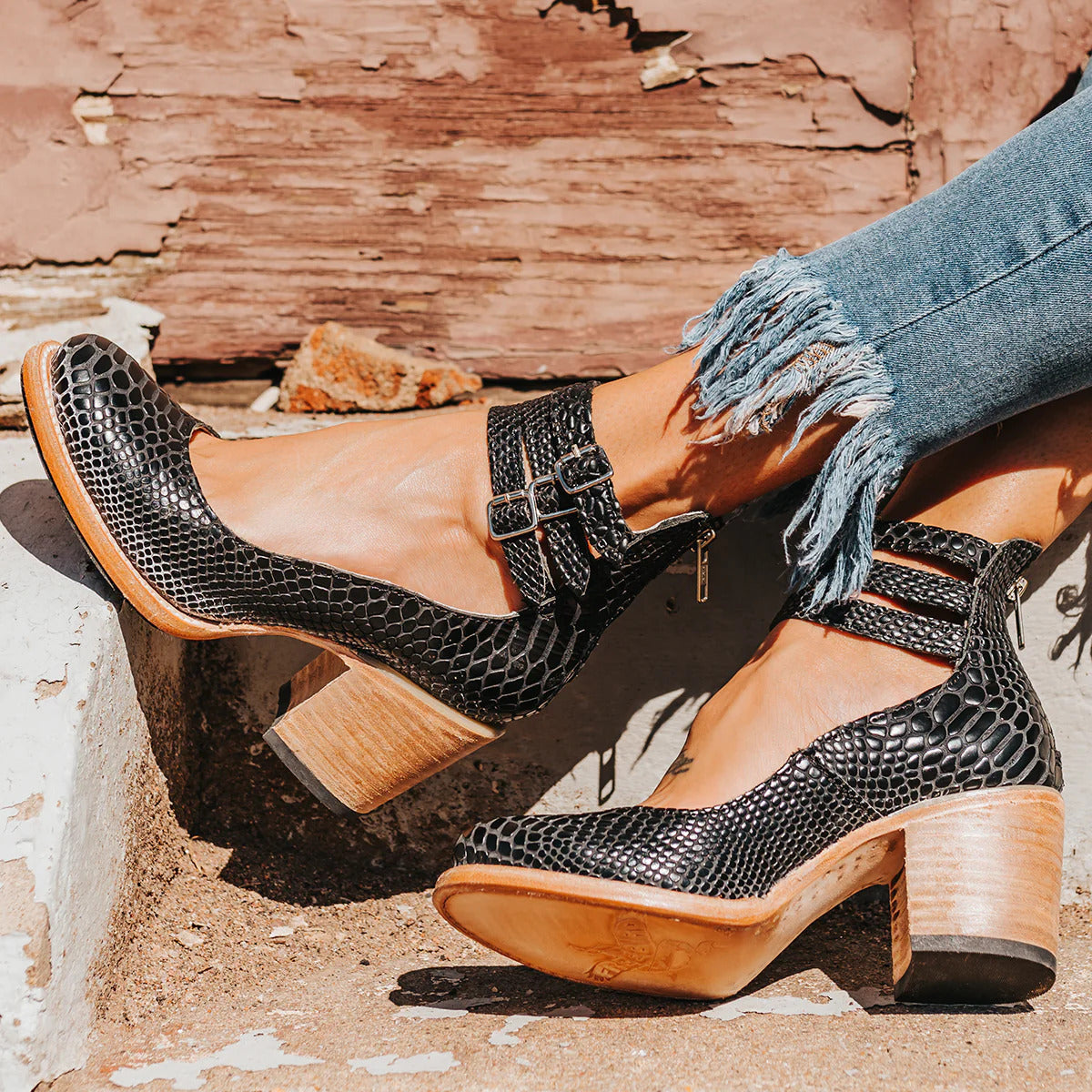 Street-Wave Leather Ankle Boots With Double Buckles For Women Elegant Yet Durable Style