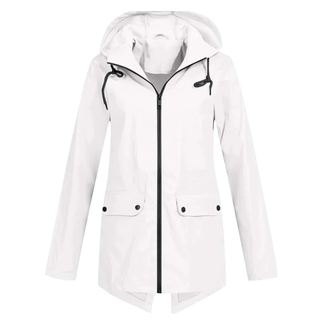 Streetwave Waterproof Women Raincoat With Hood All Weather Style Versatile Coat For Women