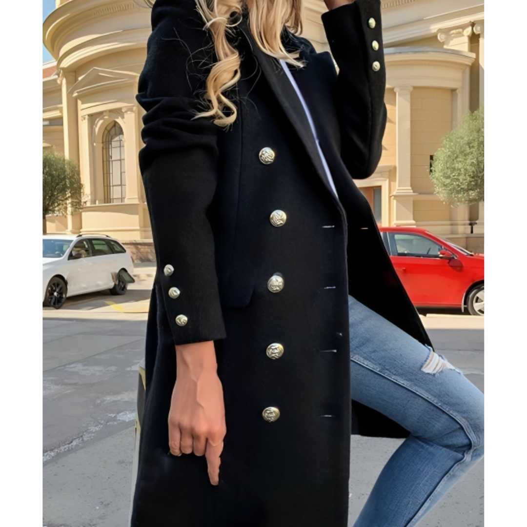 Street Wave Down Winter Coat For Women Warmth And Modern Silhouette With Button Closure