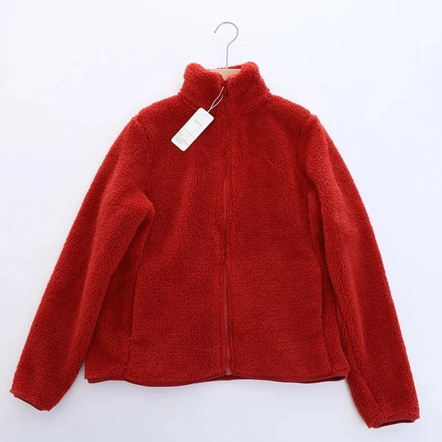 Street Wave Sherpa Zip Up Jacket High Collar Fleece For Cold Weather Warmth Outdoor Enthusiasts