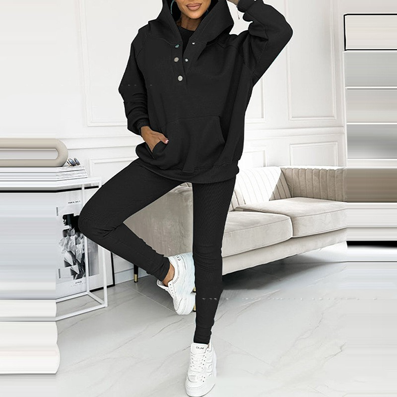 Street-wave Streetwear Set For Women Cozy All Day Comfort And Modern Urban Chic Outfit