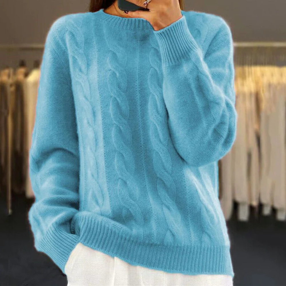 Street Wave Premium Knit Pullover for Winter Warmth and Cozy Comfort for Women Everyday Style