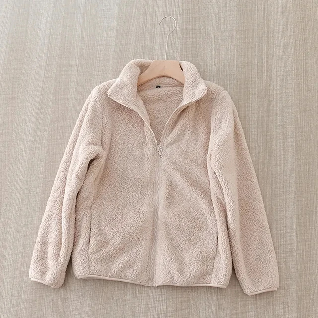 Street Wave Sherpa Zip Up Jacket High Collar Fleece For Cold Weather Warmth Outdoor Enthusiasts