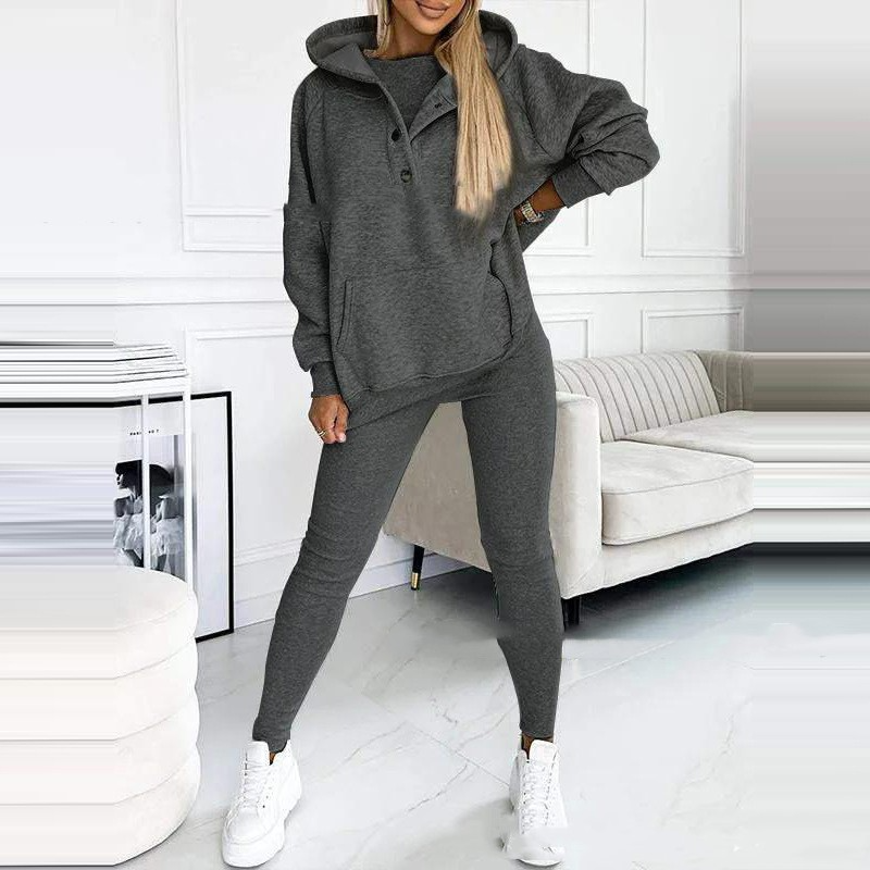 Street-wave Streetwear Set For Women Cozy All Day Comfort And Modern Urban Chic Outfit