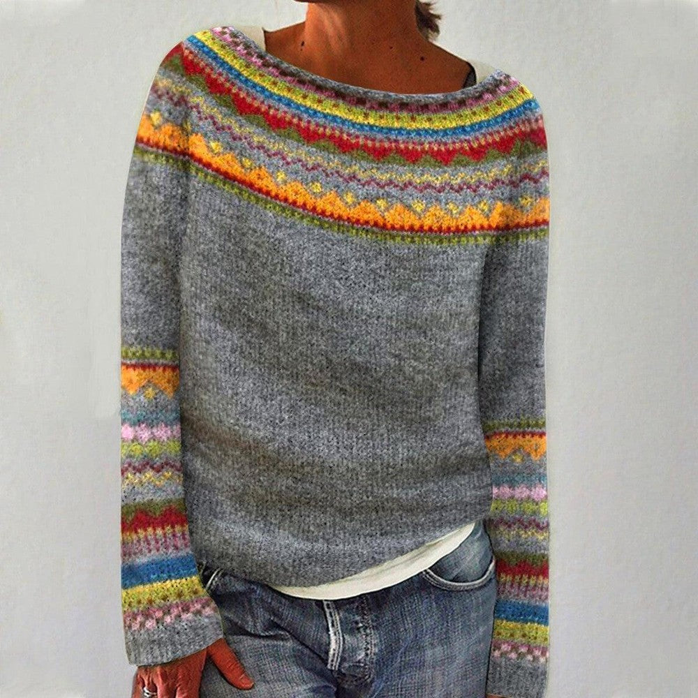 Hannah Merino Wool Sweater For Women Cozy Winter Knitwear Street Wave