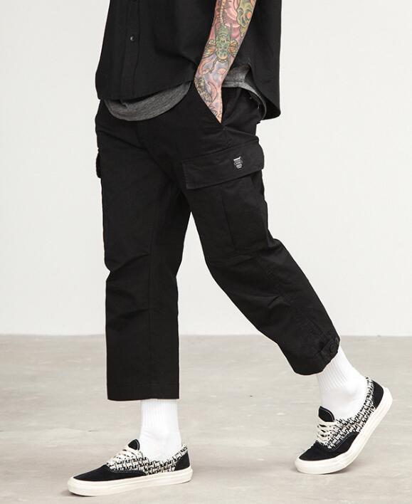 Calf Length Cargo Pants For Men By Street Wave Durable Versatile With Multiple Pockets